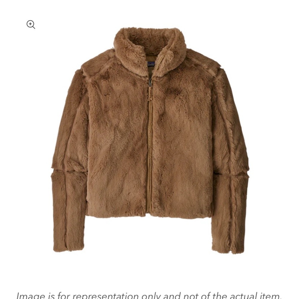 Patagonia Tan Teddy Jacket